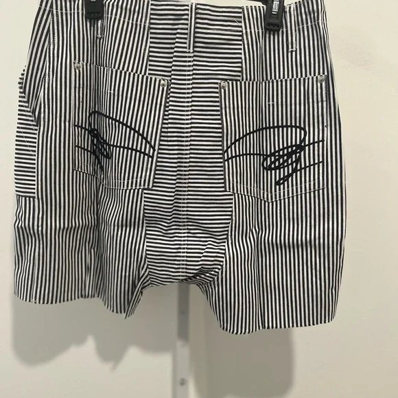 Navy and White Striped Shorts (Jaded Gypsy)